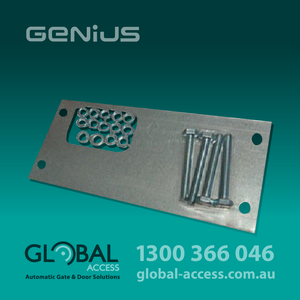 6049 0405 Genius Blizzard Foundation Plate