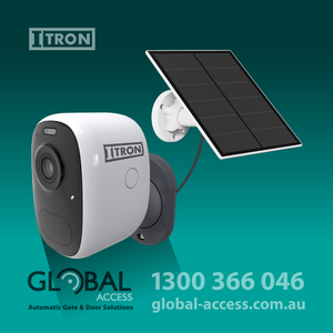 6049-0661 iTron Solar Outdoor Camera 1