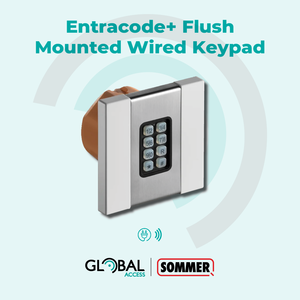 Entracode Flush Wired Mounted Keypad