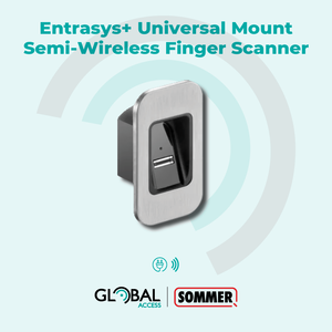 Entrasys Universal Mount Semi Wireless Finger Scanner