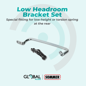 Low Headroom Bracket Set