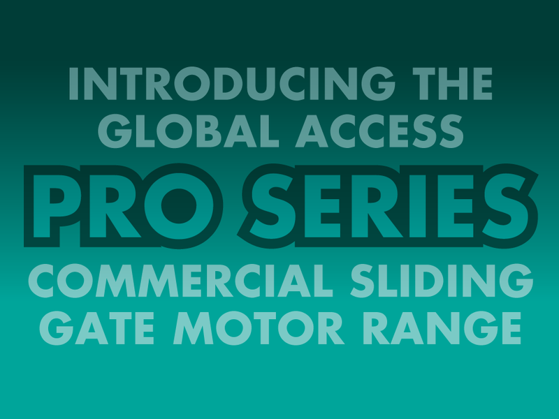 Global Pro Series Gate Motor