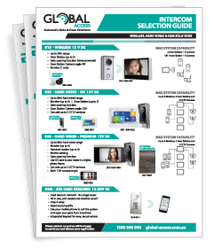Intercom Selection Guide Brochure Image