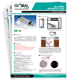 Maglock 1200 Lb Brochure Image