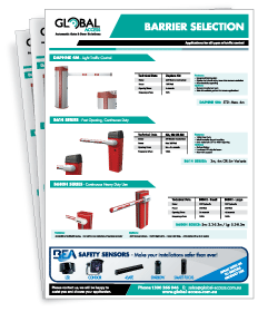 Barrier Selection Brochure Image