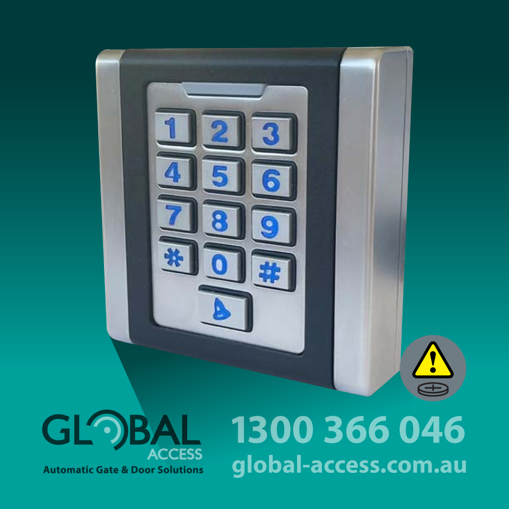 Prastel Wireless Anti Vandal Keypad Global Access