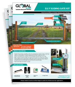 Diy Cantilever Gate Kit Brochure Image