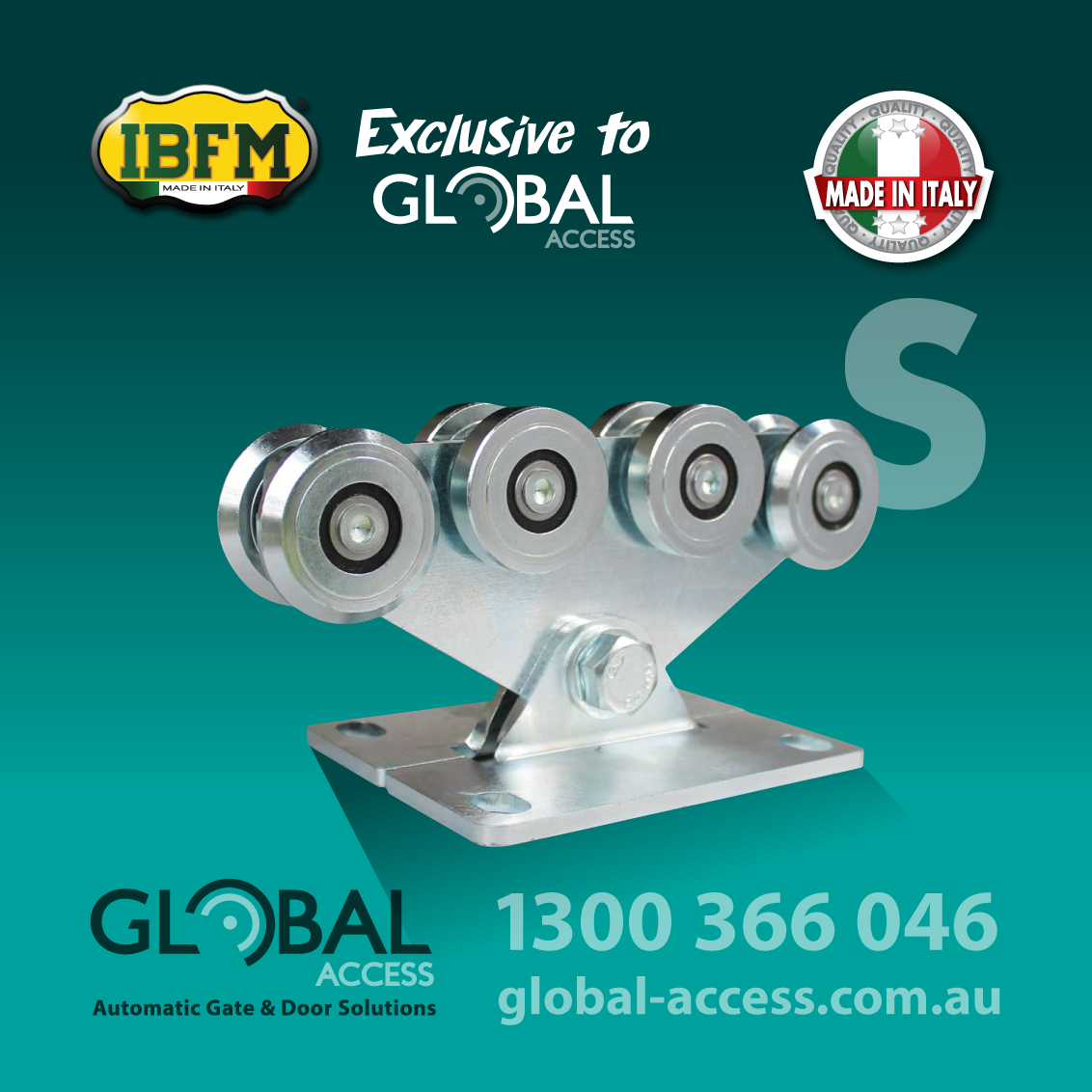 Cantilever 8 Wheel Carriage - S – Global Access